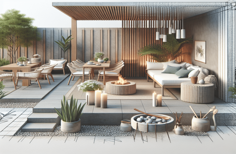 Jakie są najnowsze trendy w projektach tarasów: naturalne materiały minimalistyczny design i ekologiczne rozwiązania